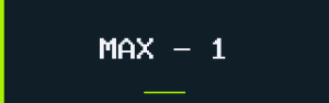 Max - 1